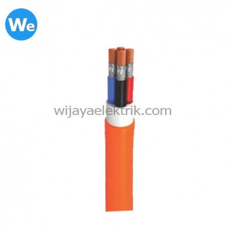 Kabel First FRC LSOH 2 x 2 x 1.5mm Stranded 500V Orange Color