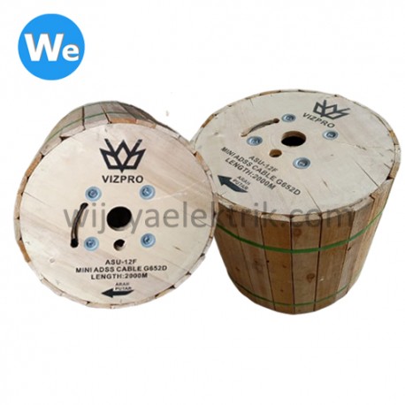 Kabel Fiber Vizpro ADSS 12 Core