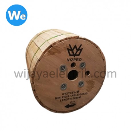 Kabel Fiber Vizpro Fig 8 2 Core
