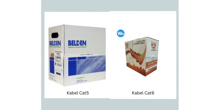 Perbedaan Kabel Cat5 dan Cat6